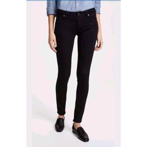 Paige Black Skinny Denim Jeans